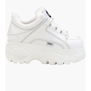 Buffalo Women's White Platform Classic Low Shaft Height Sneaker Buffalo Boots